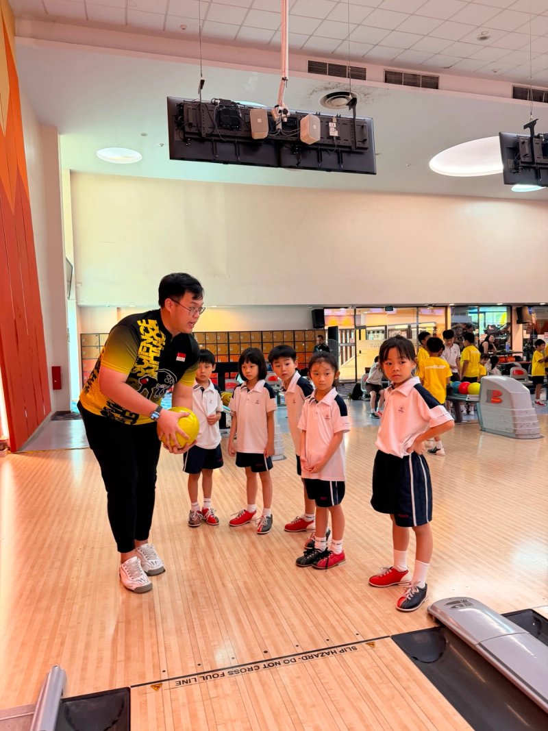 Pebbles students enjoying outdoor sport activity